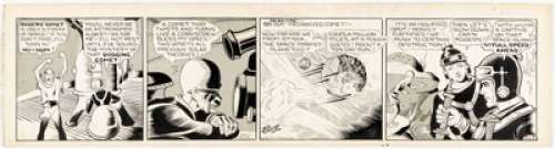 Dick Calkins | Buck Rogers #423 Daily Comic Strip Original Art (John F. Dille Co., c. 1930s-1940s). | Heritage