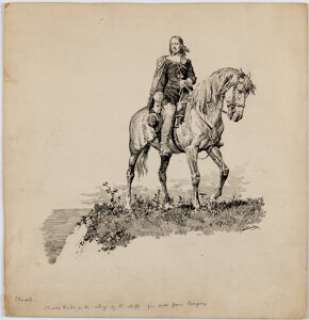 Fortunino Matania | King Charles I Illustration Original Art (1940s). | Heritage