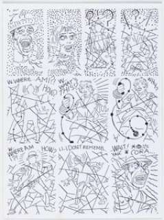 Steve Ditko | A Ditko #14 #14 "The Cape" Story Page 3 Original Art (Robin Snyder and Steve Ditko, 2011). | Heritage