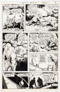 Bob Brown, Dick Giordano, and Steve Englehart Detective Comics #413 Page 3 Original Art (DC, 1971).