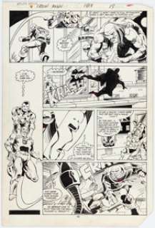 Luke McDonnell and Steve Mitchell Iron Man #183 Page 15 Original Art (Marvel, 1984). | Heritage