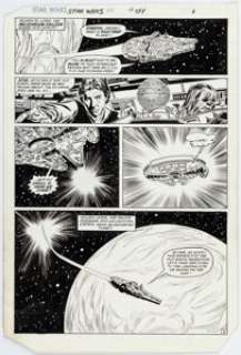 David Mazzucchelli and Tom Palmer Star Wars #84 Story Page 6 Original Art (Marvel, 1984). | Heritage