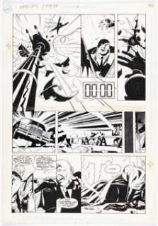 Steve Rude and Karl Kesel World’s Finest #1 Story Page 33 Original Art (DC, 1990). | Heritage