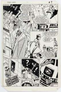 Ron Frenz and Tom Palmer Star Wars #76 Story Page 9 Original Art (Marvel, 1983). | Heritage