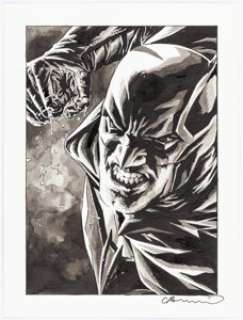 Lee Bermejo - Batman Illustration Original Art (undated). | Heritage