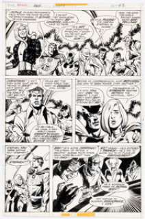Sal Buscema and Klaus Janson The Defenders Annual #1 Story Page 30 Original Art (Marvel, 1976). | Heritage