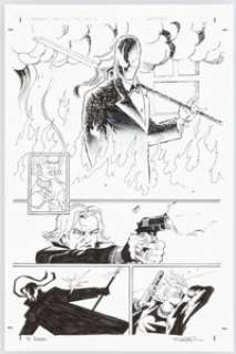 Matt Wagner Grendel: Behold the Devil #8 Story Page 11 Original Art (Dark Horse, 2008). | Heritage