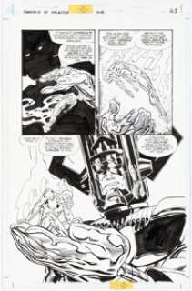 John Byrne Darkseid vs. Galactus: The Hunger Story Page 43 Original Art (DC, 1995).