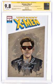 Clinton Hobart Uncanny X-Men #1 Sketch Edition - Signature Series Original Art (Marvel, 2019) CGC NM/MT 9.8 White pages. | Heritage