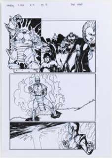 Jorge Fornés Amazing X-Men #18 Story Page 16 Original Art (Marvel, 2015).