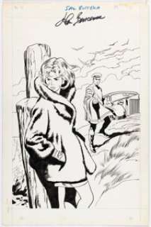 John Buscema and Sal Buscema My Love #1 Splash Page 1 Original Art (Marvel, 1969). | Heritage