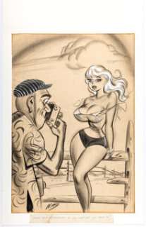 Bill Ward - Humorama Magazines Single Panel Gag Cartoon Illustration Original Art (Humorama, c. 1950s). | Heritage