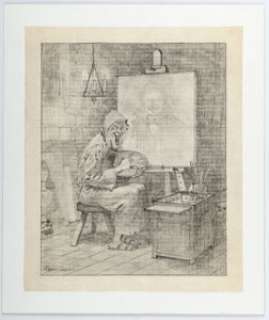 Johnny Craig - Vault Keeper Preliminary Illustration Original Art (c. 1990s). | Heritage