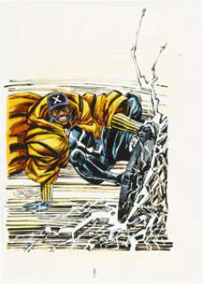 Noel Giddings Static #13 Cover Production Color Original Art (DC/Milestone, 1993). | Heritage