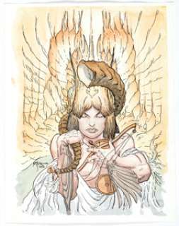 Michael Kaluta Michael Kaluta Series Two Trading Card Illustration Original Art Group of 5 (FPG Cards, 1995). (Total: 5 Original Art) | Heritage