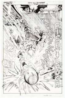 Trevor von Eeden and Joe Rubinstein Legends of the DC Universe #26 Splash Page 1 Original Art (DC, 2000). | Heritage