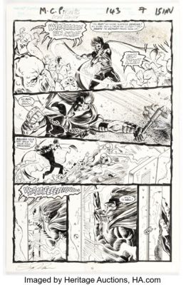 Darren Auck and Scott Koblish Marvel Comics Presents #143 Devil-Slayer Story Page 7 Original Art (Marvel, 1993). | Heritage