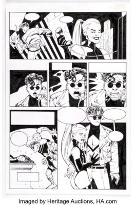 Adam Hughes Penthouse Comix #3 Young Captain Adventure Story Page 5 Original Art (Penthouse, 1994). | Heritage