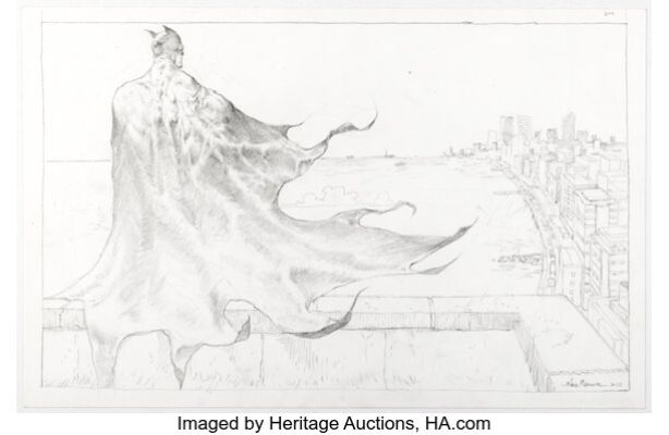 Steve Mannion - Batman Illustration Original Art (2025).