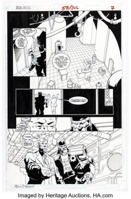 Richard Case and Mark McKenna Doom Patrol #57 Story Page 7 Original Art (DC, 1992). | Heritage