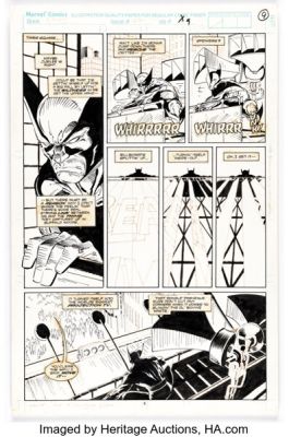 Marc Silvestri and Dan Green Wolverine #45 Story Page 7 Original Art (Marvel, 1991). | Heritage