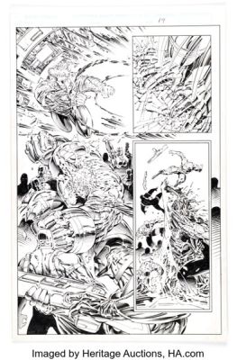 Marc Silvestri, Scott Williams, and others Cyberforce #6 Story Page 19 Original Art (Image, 1994). | Heritage