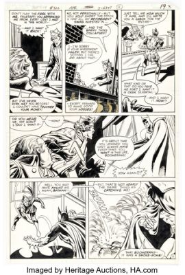 Irv Novick and Vince Colletta Batman #322 Captain Boomerang Story Page 11 Original Art (DC, 1980).