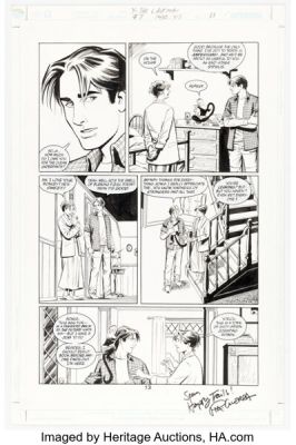 Pia Guerra and José Marzán Jr. Y: The Last Man #7 Story Page 13 Original Art (DC/Vertigo, 2003). | Heritage