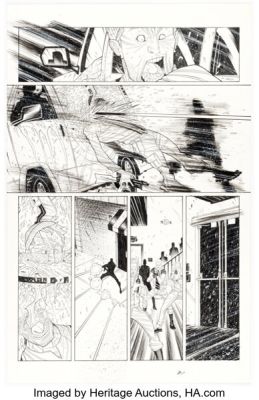 Tradd Moore The Legend of Luther Strode #1 Story Page 8 Original Art (Image, 2012). | Heritage