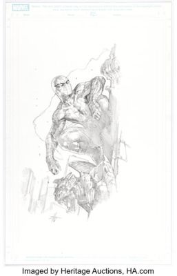 Gabriele Dell’Otto Marvel Secret Work Dell’Otto 1998-2016 Spider-Man Illustration Original Art (Marvel/Tesla, 2016). | Heritage