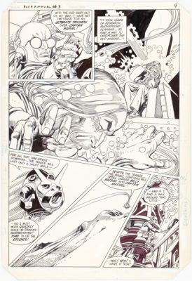Gil Kane DC Comics Presents Annual #3 Story Page 8 Original Art (DC, 1984). | Heritage