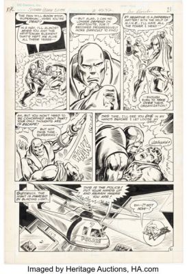 Irv Novick and Tony DeZuñiga Superman Album #9 Story Page 21 Original Art (DC/Egmont Ehapa, 1984). | Heritage