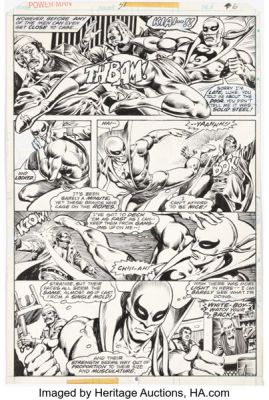 Mike Zeck and Ernie Chan Power Man #51 Story Page 4 Original Art (Marvel, 1978). | Heritage