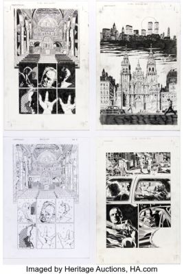 Mike Deodato Jr. X-Men Unlimited #32 Nightcrawler Story Page Pencils and Preliminary Original Art Group of 27 (Marvel, 2001). (Total: 27 Original Art) | Heritage