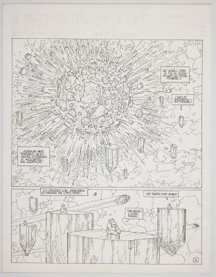 Moebius/Jodorowsky... | Lot 185 - MOEBIUS/JODOROWSKY - L’incal (John Difool), planche... | Tessier Sarrou