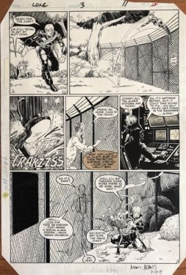 Arthur Adams Longshot #3 original comic art | eBay US