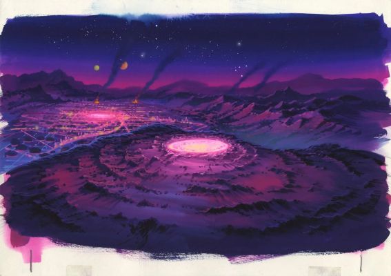 Astro, Le Petit... | Lot 12 - Astro, le petit robot (鉄腕アトム) Osamu Tezuka (手塚 治虫) Décor Splendide... | Aibo Art Auction