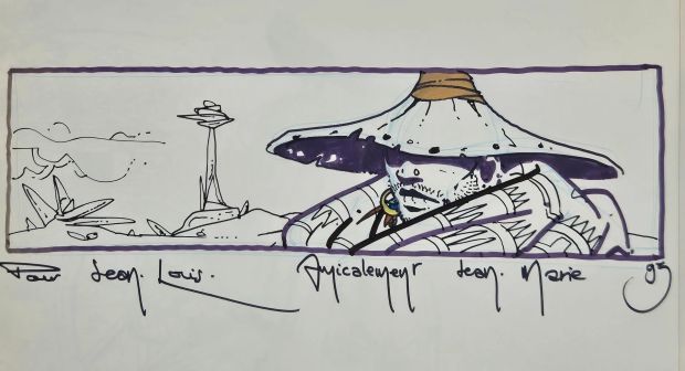 MICHAUD Jean Marie Le... - Lot 356 - MICHAUD Jean Marie Le pays miroir Dédicace sur l’album...