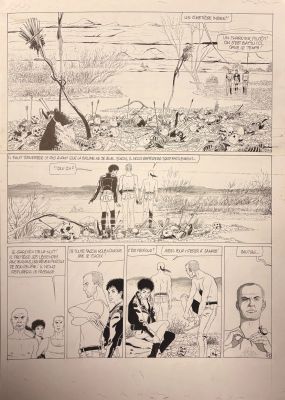 Renaud - Les Enfants... | Lot 86 - Renaud - Les Enfants de la salamandre, planche n°42... | Tessier Sarrou