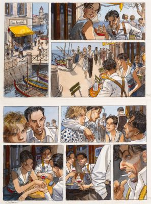 Jean-Pierre Gibrat (Né En 1954) | Lot 33 : Mattéo - Troisième époque (août 1936) | Huberty Breyne