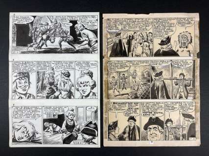 Il Grande Blek - 2x Tavole Originali. EsseGesse - Loose page - (1960) | Catawiki