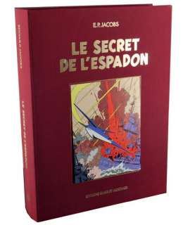 Jacobs | BLAKE ET MORTIMER Le Secret de l’Espadon. Superbe portfolio réalisé | Cornette de St Cyr