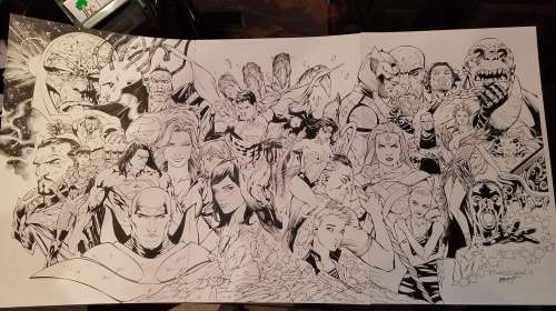 Matt Batt Banning, Tony Daniel - superman wonder woman new 52 triple gatefold cover
