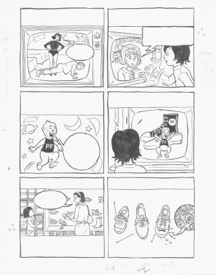 Alison Bechdel | The Secret to Super Human Strength - Pg.24 | Athenaeum Comic Art