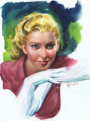 Steve Rude | Marilyn Monroe White Gloves | Steve Rude