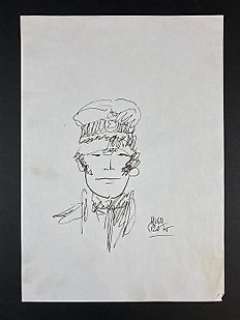 Hugo Pratt - Sketch originale "Corto Maltese" - First edition | Catawiki