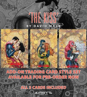 KCA Team Trading Card Style Set: ’The Kiss’ Add-On 3 Set by David Mack Pre-Order | Kirby’s Comic Art