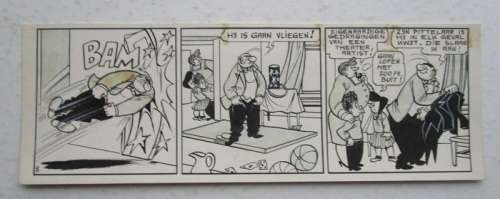 Sleen, Marc - Originele strook - Nero - De daverende pitteleer - (1959) | Catawiki