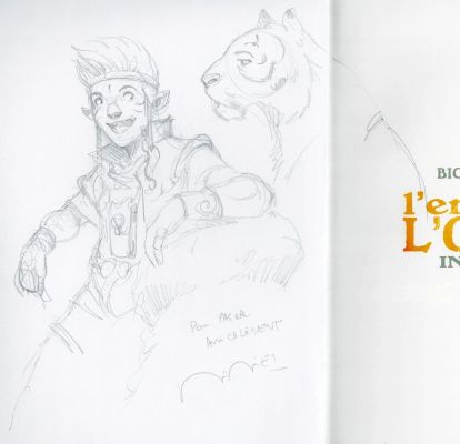 Didier Poli = L’enfant de l’orage, l’intégrale en édition originale agrémenté d’une dédicace. Proche de l’état neuf. - Lot 198 : Didier Poli = L’enfant de l’orage, l’intégrale en édition…