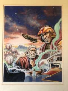 Trigië (Trigan Empire) - Originele cover - Trigië 30 - De vruchten der vergetelheid - Framed - (1983) | Catawiki